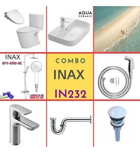 Combo thiết bị vệ sinh Inax IN232 S24 (6002)