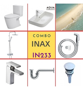 Combo thiết bị vệ sinh Inax IN233 S24 (7065)