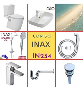 Combo thiết bị vệ sinh Inax IN234 S24 (7064)