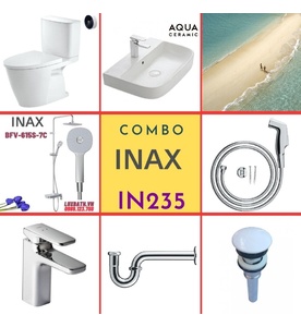 Combo thiết bị vệ sinh Inax IN235 S24 (7063)