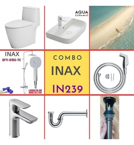 Combo thiết bị vệ sinh Inax IN239 S24 (7060)