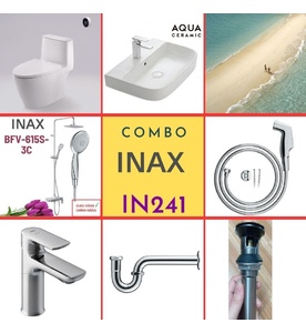 Combo thiết bị vệ sinh Inax IN241 S24 (7058)