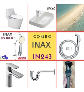 Combo thiết bị vệ sinh Inax IN243 S24 (7056)