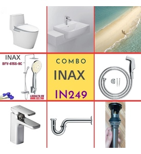 Combo thiết bị vệ sinh Inax IN249 S24 (7050)