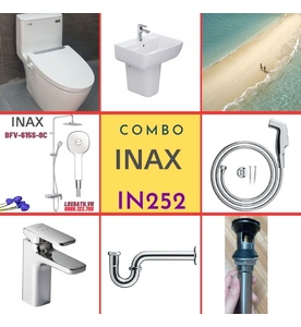 Combo thiết bị vệ sinh Inax IN252 S24 (7047)
