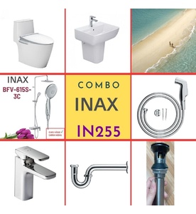 Combo thiết bị vệ sinh Inax IN255 S24 (7044)