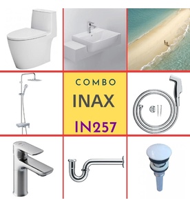 Combo thiết bị vệ sinh Inax IN257 S24 (7042)