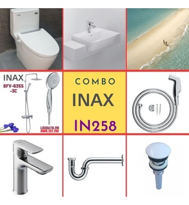 Combo thiết bị vệ sinh Inax IN258 S24 (7041)