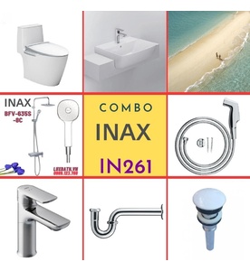 Combo thiết bị vệ sinh Inax IN261 S24 (7038)