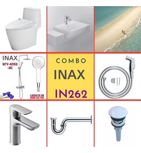 Combo thiết bị vệ sinh Inax IN262 S24 (7037)