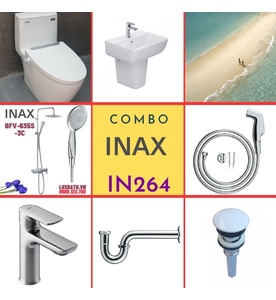 Combo thiết bị vệ sinh Inax IN264 S24 (7035)