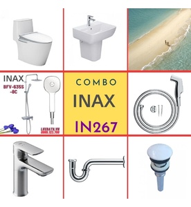 Combo thiết bị vệ sinh Inax IN267 S24 (7032)