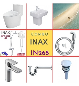 Combo thiết bị vệ sinh Inax IN268 S24 (7031)