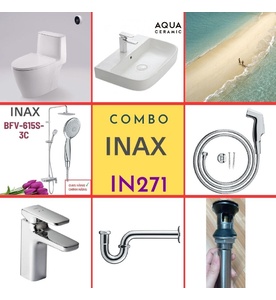 Combo thiết bị vệ sinh Inax IN271 S24 (7028)