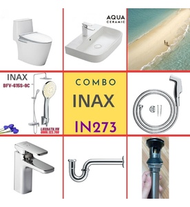 Combo thiết bị vệ sinh Inax IN273 S24 (7026)