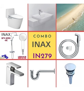 Combo thiết bị vệ sinh Inax IN279 S24 (7020)