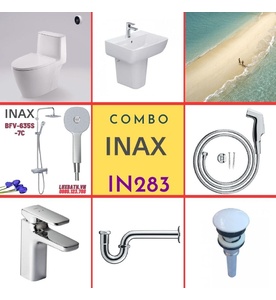 Combo thiết bị vệ sinh Inax IN283 S24 (7016)