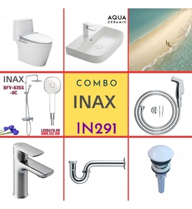 Combo thiết bị vệ sinh Inax IN291 S24 (7008)