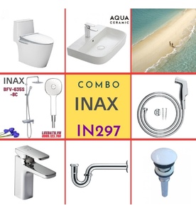 Combo thiết bị vệ sinh Inax IN297 S24 (7002)