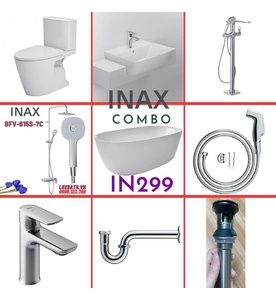 Combo thiết bị vệ sinh Inax IN299 S26 (9108)