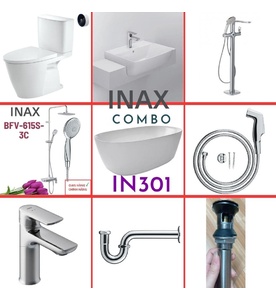 Combo thiết bị vệ sinh Inax IN301 S26 (9106)