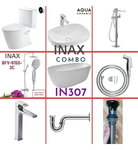 Combo thiết bị vệ sinh Inax IN307 S26 (9100)