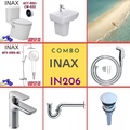 Combo thiết bị vệ sinh Inax IN206 S24 (7091)
