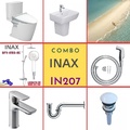 Combo thiết bị vệ sinh Inax IN207 S24 (7090)