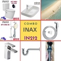 Combo thiết bị vệ sinh Inax IN212 S24 (7085)