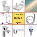 Combo thiết bị vệ sinh Inax IN231 S24 (7066)
