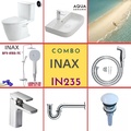 Combo thiết bị vệ sinh Inax IN235 S24 (7063)