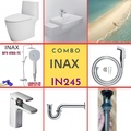 Combo thiết bị vệ sinh Inax IN245 S24 (7054)