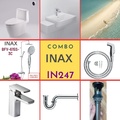 Combo thiết bị vệ sinh Inax IN247 S24 (7052)