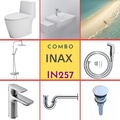 Combo thiết bị vệ sinh Inax IN257 S24 (7042)