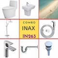Combo thiết bị vệ sinh Inax IN263 S24 (7036)