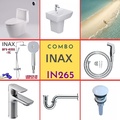 Combo thiết bị vệ sinh Inax IN265 S24 (7034)