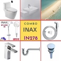 Combo thiết bị vệ sinh Inax IN278 S24 (7021)