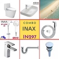 Combo thiết bị vệ sinh Inax IN297 S24 (7002)