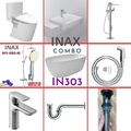 Combo thiết bị vệ sinh Inax IN303 S26 (9104)