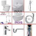 Combo thiết bị vệ sinh Inax IN312 S26 (9095)