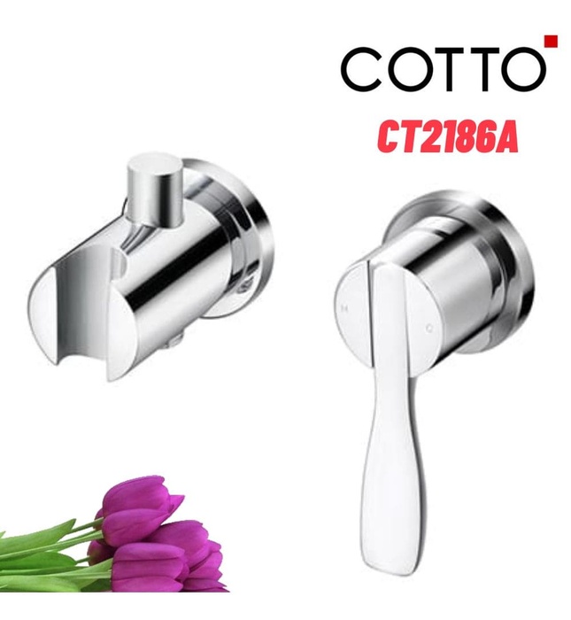 Mặt nạ sen tắm âm tường COTTO CT2186A