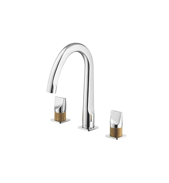 Vòi rửa mặt lavabo nóng lạnh 3 lỗ COTTO CT2282C45#CG