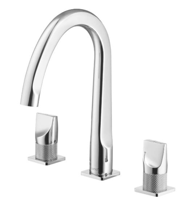 Vòi rửa mặt lavabo nóng lạnh 3 lỗ COTTO CT2282C45