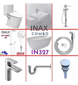 Combo thiết bị vệ sinh Inax IN327 S26 (7080)