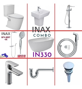 Combo thiết bị vệ sinh Inax IN330 S26 (9077)