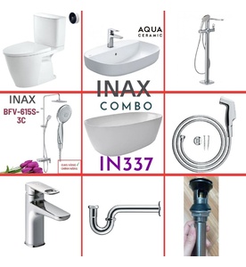 Combo thiết bị vệ sinh Inax IN337 S26 (9070)