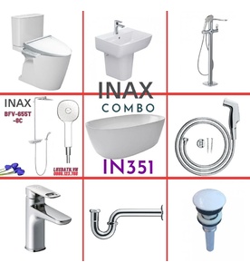 Combo thiết bị vệ sinh Inax IN351 S26 (9056)