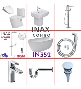 Combo thiết bị vệ sinh Inax IN352 S26 (9055)