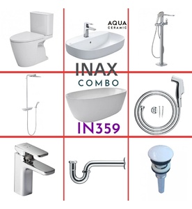 Combo thiết bị vệ sinh Inax IN359 S26 (9048)