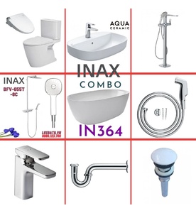 Combo thiết bị vệ sinh Inax IN364 S26 (9043)